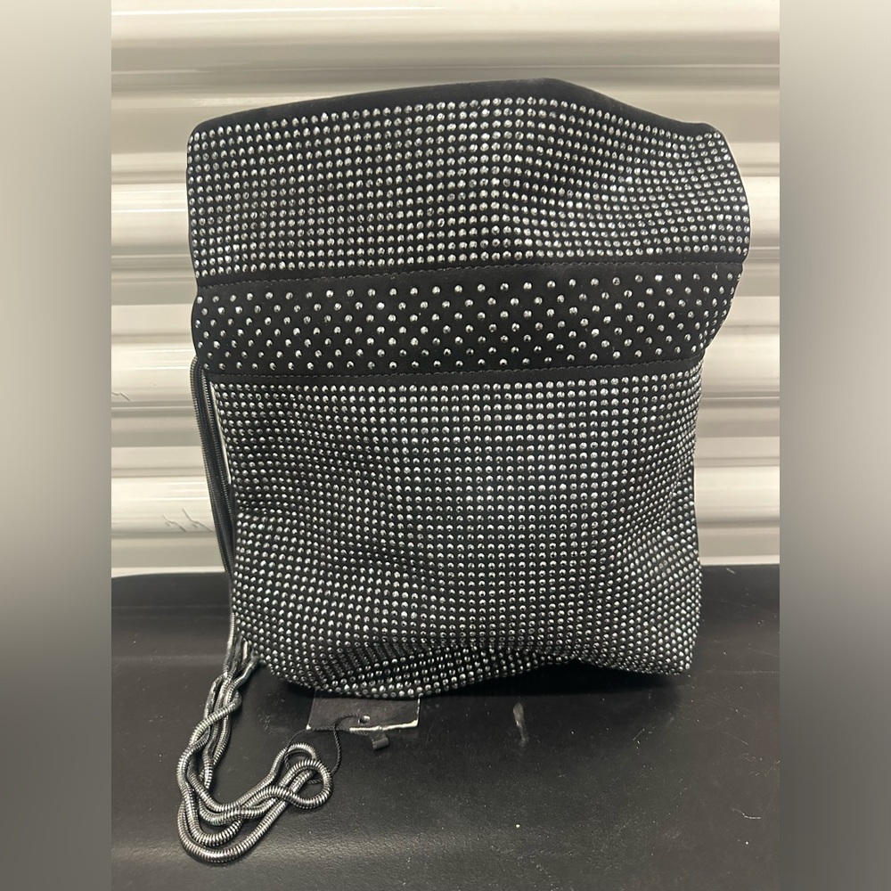 Zara black studded small bag